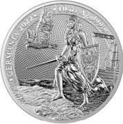 2022 Germania 10 oz Silver BU