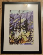 Obraz Iwona Golor "Szczyrk zimą 2"