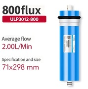 Membrana 800 gpd, filtr wody odwrócona osmoza, Vontron ULP3012-800