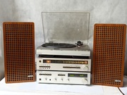 Wieża Vintage BLAUPUNKT Wzmacniacz + Tuner + Gramofon + Kolumny