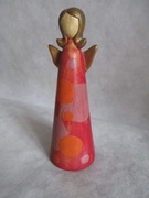 CERAMICZNA  FIGURKA   - " ANIOŁEK "  BEZ SYGNATURY 