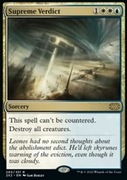 Supreme Verdict Magic: the Gathering MtG