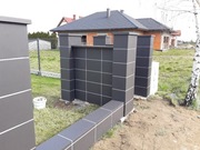 Ogrodzenia panelowe betonowe pustak 