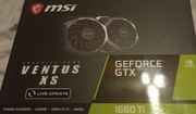 Karta graficzna MSI GeForce GTX 1660Ti 6GB GDDR6 OC VENTUS XS