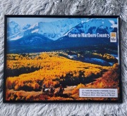 Plakat w ramce 40x30 Marlboro Country Vintage 
