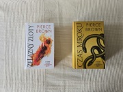 Pierce Brown Żelazny złoty + Czas mroku NOWE BEZ USZKODZEŃ