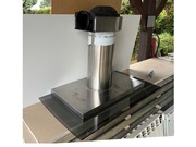 Okap kuchenny firmy ARISTON , srebrny