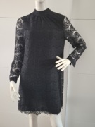 Day birger et Mikkelsen sukienka koronka jak nowa granatowa 