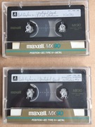 2x Maxell MX90 (taśma metalowa). Bob Dylan dla fanów!!! - koncerty z USA.