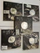 Wielka Piątka  Cała Seria Big Five 5x(1 Oz 999) Srebro Moneta