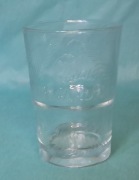 Oryginalna szklanka Bacardi – Relief / Tłoczone wzory.