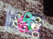 Zestaw gumek i spinek do włosów 