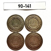 Moneta 1 zł  1990 rok ZESTAW 90-141 = 4 szt. 