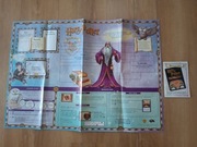 Harry Potter instrukcja obsługi gry w karty karcianej 2001 rok