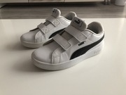 Buty dziecięce PUMA białe na rzepy rozm. 34 (20.5 cm)