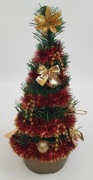 Sztuczna choinka, stroik świąteczny wys. 41 cm
