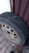 Komplet 4 koła felga 6jx15x49,5 koła 15 z oponami zimowymi