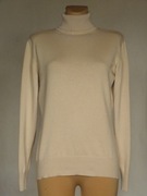 # Bawełniany beżowy golf - HEINE - 40 #