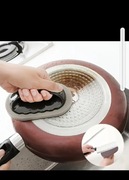 Magiczna gąbka do kuchni szorstka do szorowania patelni i ostrzenia noży