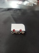 Kolczyki sztyfty nożyczki nowe 