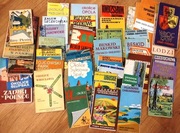 Zbiorek map turystycznych różnych regionów Polski (wyd. z okresu PRL) 