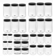 DUŻY ZESTAW SŁOIKÓW na żywność 1,5 1,25 1 0,5 0,3l