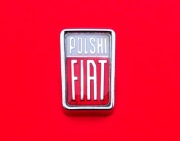 Emblemat znaczek logo POLSKI FIAT 126p 126 maluch pierwsza 1 seria