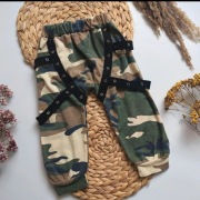 Spodnie dresowe moro khaki dresowe 80 zielone