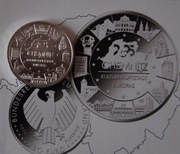 Moneta 20 euro Niemcy 2025 srebro 