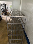 Regał ze stali nierdzewnej