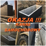 Kanał samochodowy betonowy 450 metrowy WARSZAWA