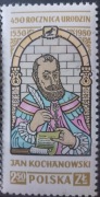 Polska 2564 450 rocznica urodzin Jana Kochanowskiego 1980