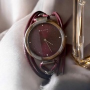 Zegarek ELIXA damski zegarek bordowy uniwersalny rozmiar Apart