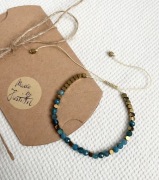 Pomysł,Prezent-Apatyt,hematyt-handmade by JustiArt