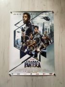 Plakat filmowy "Czarna Pantera" / Marvel