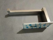 Uchwyt na papier toaletowy stal nierdzewna samoprzylepny Auxmir