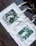 2 torby tote bags zestaw Taylor swift bawełna cotton bawełniane torebki 