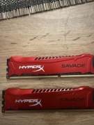 Kingston HyperX Savage Red DDR3 1600MHz CL9 | Low Profile 16GB (2x8GB)