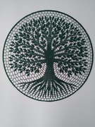 Mandala drzewko szczęścia /życia 