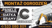Montaż ogrodzeń 15 lat Czujak cała Polska 