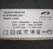 Transformator - trafo 105M , moc od 35 do 105 W