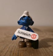 Schleich smerf smurf sprzedawca figurka model wycofany z 2014 r