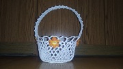 Koszyk Wielkanocny ręcznie robiony