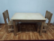 Stolik Dziecięcy Z Krzesełkami 