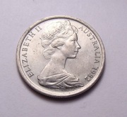 Australia 5 cents 1982 PIĘKNA!