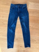 Damskie ciemnoniebieskie jeansy, Review - 27