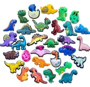 Nowy zestaw przypinki do butów charms piny ozdoby Dinozaury 30 szt