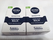 NIVEA MEN Sensitive łagodzący balsam po goleniu 100ml DUO PACK 2 opakowanie