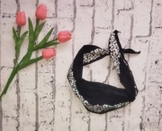 Apaszka damska H&M czarna 