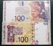 Malezja 100 ringgit 2001  UNC